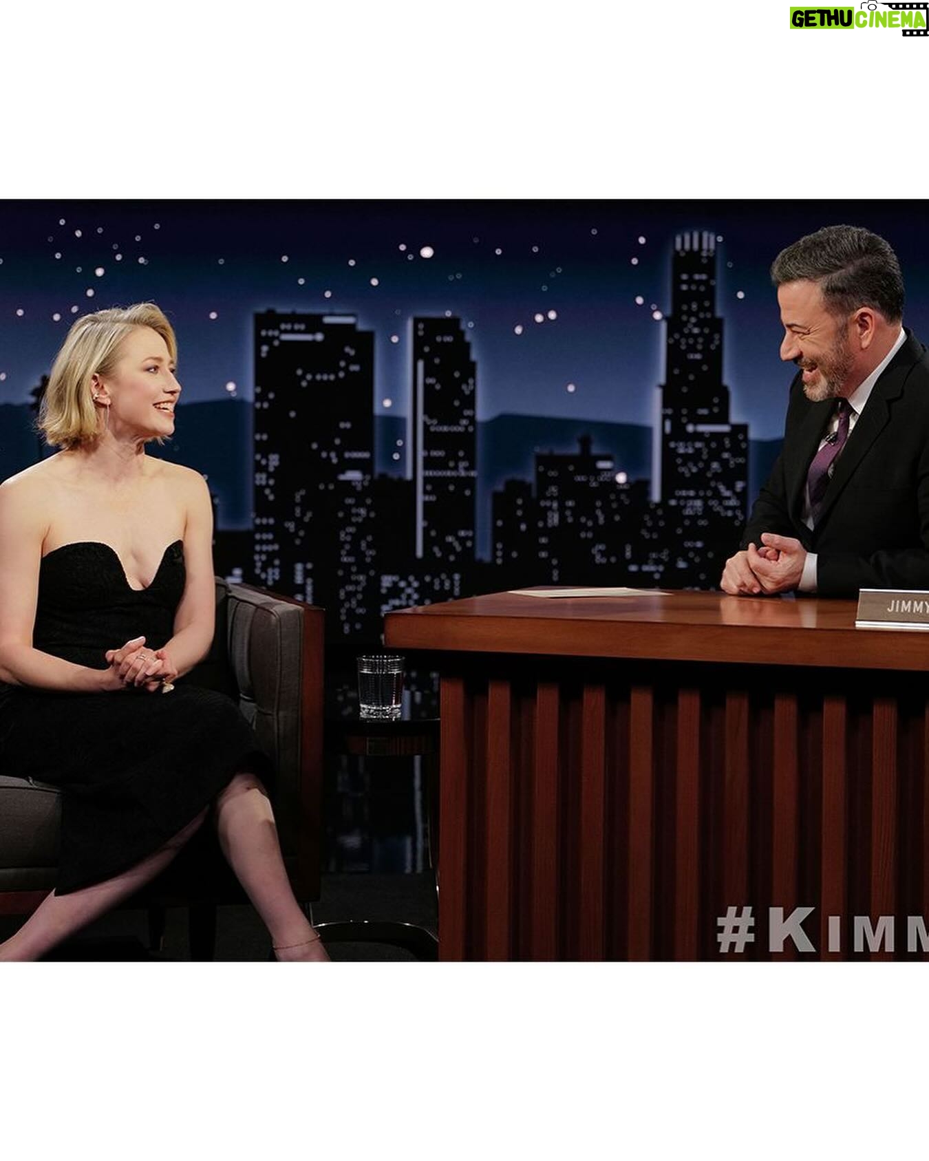 Carrie Coon - 11.9K Likes - Last night on @jimmykimmellive:
Styling @alicialombardini
Make-up @adambreuchaud
Hair @kyleeheathhair
Dress @marahoffman
Shoe @gianvitorossi
Cuff @leonyvonne
Earrings @ritiquejewelry
Rings @lionheartjewelry
Anklet @rachbjewelry