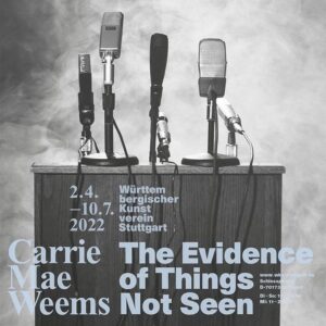 Carrie Mae Weems Instagram - My exhibition 'The Evidence of Things Not Seen', opens this Friday, April 1st in Stuttgart. It's my first solo exhibition in Germany and I'm looking forward to sharing more photos in the coming days!