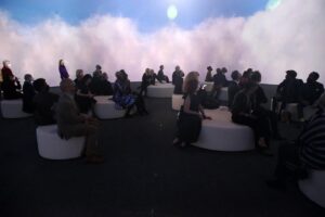 Carrie Mae Weems Instagram - Thank you to everyone who came out to the opening of my show, ‘The Shape of Things’, at the Park Avenue Armory. I am extremely grateful to share this project and such a beautiful opening night with you all. The show is open through the end of December and I hope you all get a chance to see this work. 

This weekend, December 9th-12th , I will be holding a convening weekend for a gathering of artists, musicians, dancers, scholars, and poets, in the exhibition space. I hope to see you all there for such a wonderful event! Thank you again to everyone who made this possible.