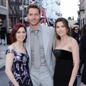 Carrie Preston Instagram - I loved celebrating #Elsbeth and the new @cbstv fall season in LA with some special people 💕

glam @shawnblairchristopher 
styling @andrewgelwicks 
outfit @markarian_nyc 
earrings @nickhorey 
rings @nicolerosejewelry & @goshwara