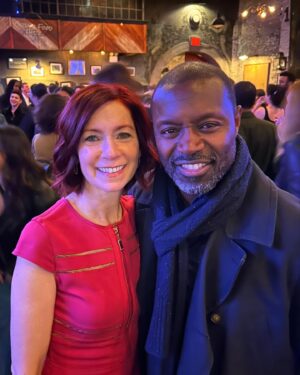 Carrie Preston Instagram - More from #Elsbeth wrap party! 💃🏻 🕺🏽