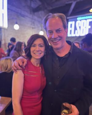Carrie Preston Instagram - More from #Elsbeth wrap party! 💃🏻 🕺🏽