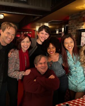 Carrie Preston Instagram - A little #BTS for #Elsbeth premiere day featuring the best crew and cast. See things Elsbeth’s way TONIGHT, 10pm, @cbstv and streaming on @paramountplus 🗽💕