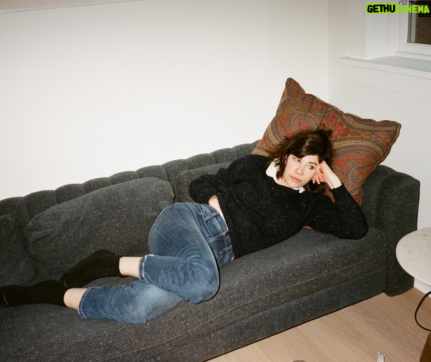 Carrie Brownstein - 22.7K Likes - December 2020 pose that still works for January 2021. Shot on film by @__kmurphy__