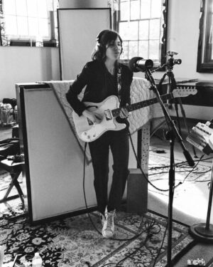 Carrie Brownstein Instagram - Tonight, on the eve of the @sleater_kinney album release, we’ll be airing clips from a TV special that we made; it’s part of an hour-long live stream. For the special, we went back into the studio and recorded live versions of four of the album’s songs. Also in the special are band interviews, insight into the making of PoW, and a psychic telling us about our future prospects. 🔮Along with the pre-taped content, we’ll perform two more songs live and the psychic will be there to predict YOUR future. (Ask your questions during the stream). Tune in at 6 PM PT. Link for stream in bio. [📸 @__kmurphy__ ]