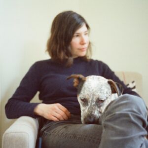 Carrie Brownstein Instagram - Pondering how I ended up with a lap dog.
