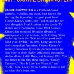 Carrie Brownstein Instagram – What @carrie_rachel is into…

🎥 Albert Brooks movies
🎾 Pickleball
🎶 The music of Lightning Dust
▶️ Dear Joan and Jericha podcast
📖 ???

~link in bio~ for the full post ⭐️