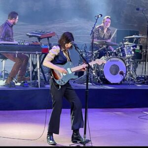Carrie Brownstein Instagram - Entering the “men’s vest” stage of my life. Thanks for your support. Also, thank you to everyone who watched @sleater_kinney and @wilco, either via live stream or in-person at the majestic Red Rocks amphitheatre. Truly a special night. 📷 @eyeambwana @redrocksco