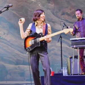 Carrie Brownstein Instagram - Entering the “men’s vest” stage of my life. Thanks for your support. Also, thank you to everyone who watched @sleater_kinney and @wilco, either via live stream or in-person at the majestic Red Rocks amphitheatre. Truly a special night. 📷 @eyeambwana @redrocksco