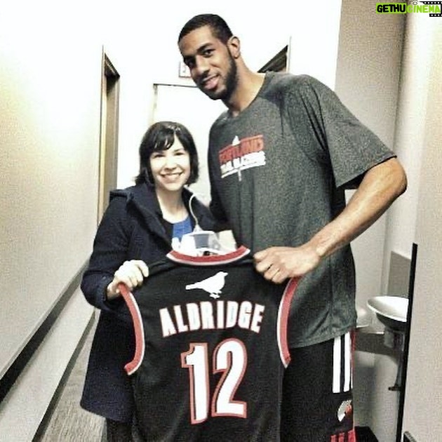 Carrie Brownstein - 43.4K Likes - Just read that @aldridge_121 is retiring from the NBA. Loved watching him play for the @trailblazers and following his subsequent years with The Spurs and Nets. Was lucky enough to work with him twice on Portlandia, where he was funny, down to earth, and gracious. Seeing him act with the late great Penny Marshall was a highlight of those surreal years. Best of luck to you LA! And thank you.