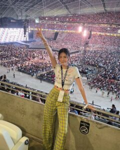 Carrie Wong Instagram - The absolute highlight of my week, 2 days at the Eras ♥️ finally got to watch her live and she is nothing but amazing 🥹🥹 love you @taylorswift