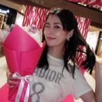 Carrie Wong Instagram - Dress well, get yourself fresh flowers, & a touch of the new floral-fruity Miss Dior Parfum 💐 Love yourself and Love out Loud. Only you can make yourself beautiful 💗 Discover the Miss Dior Parfum Pop-up at Ngee Ann City, Level 1 Atrium till 31 May and shop at all Dior Beauty Boutiques, Counters and on the Dior Beauty Online Boutique. @DIORBEAUTY #MISSDIOR #LOVEOUTLOUD #MISSDIORPARFUM