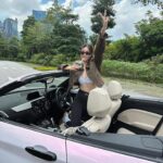 Carrie Wong Instagram - Happygirl94 during her weekend drive 😎 p/s thank you @the.visual_lab for this super pretty car wrap, loving the color it’s perfect for the new year ♥️