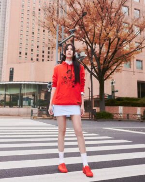 Carrie Wong Instagram - Back to Tokyo best days. 🍁 The OnitsukaTiger 75th Anniversary collaboration with Astroboy finally drops in Singapore today. You can find these cuties at their flagship store and online, get very ready for CNY 😜❤️ 

@onitsukatigerofficial @onitsukatigersg
#OnitsukatigerSG
#OnitsukaTiger75th