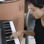 Carrie Wong Instagram - Found this in my videos probably taken by @xuweilingg. Reminiscing my piano frenzy days and this is one of my all time favourite songs 🥹🌹