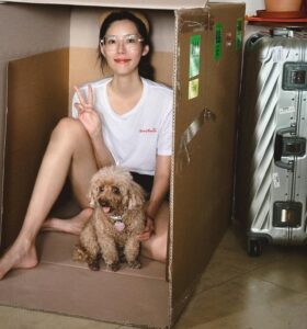 Carrie Wong Instagram - Pardon all my work contents guys but what I actually do at home…. hmm..