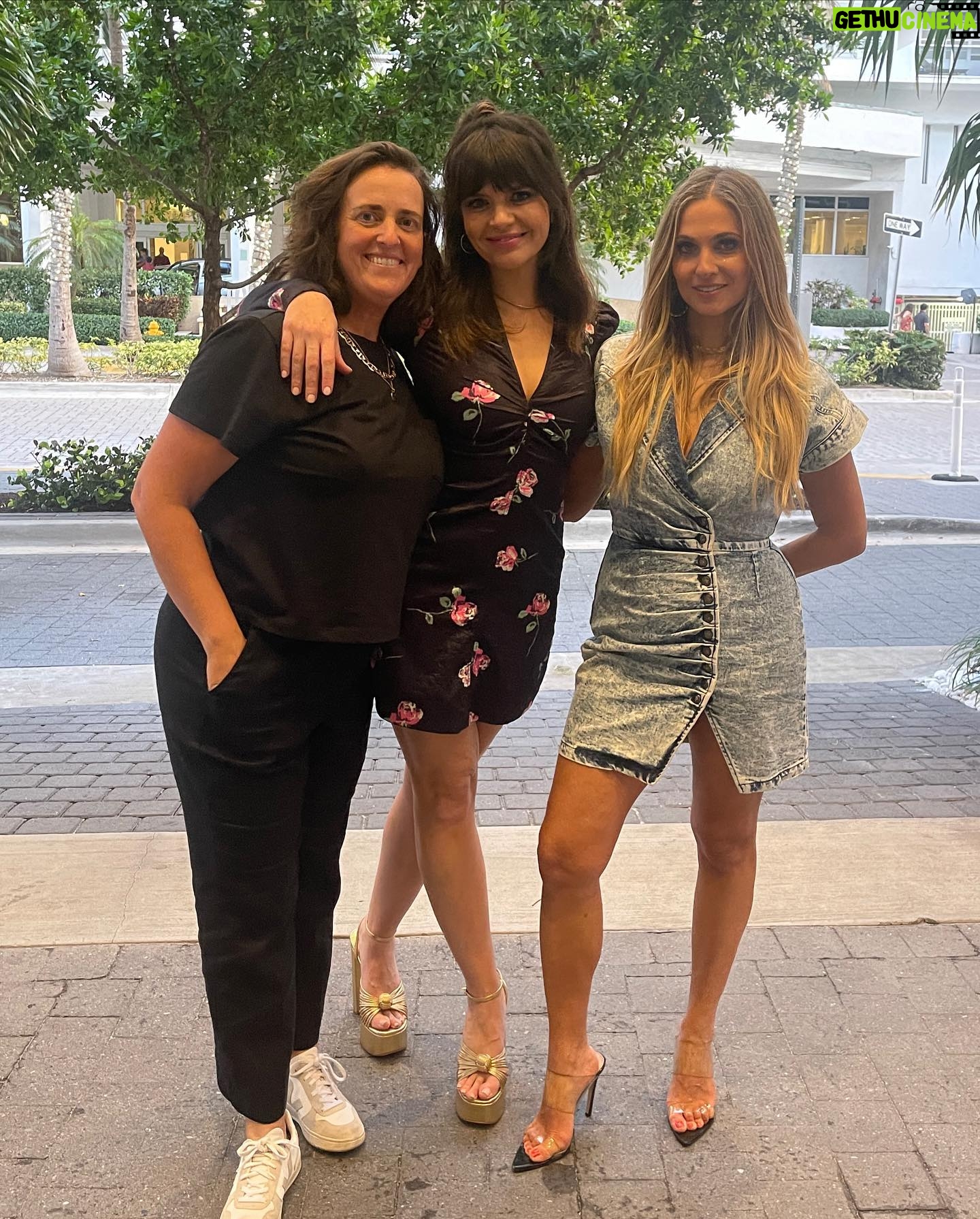 Casey Wilson Instagram - Miami Pride was a blast! Enjoy the dress and demented brunette Barbie hair style I wore for 22 hours straight. @miamibeachpride