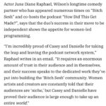 Casey Wilson Instagram - Thank you @variety for this lovely piece celebrating the one year anniversary of Garbage World and for acknowledging my dream of becoming a future cult leader. 🤞 Huge thanks to the greats @bravoandy and @junediane for your quotes and of course to the kind, funny souls who populate the garbage bin with us. We couldn’t do it without you! Thank you to my forever soul mates: @claytonhawkins for photography and hair, @kathleenkarridene for makeup and @sarahnearisstyle for our looks.