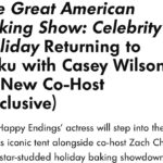 Casey Wilson Instagram - 🚨DREAM JOB ALERT! Never been more thrilled to report that I am the new host of @thegreatamericanbakingshow on @therokuchannel The season airs for free on @therokuchannel May 24! Obviously in love with paul.hollywood and his baby blues, obsessed with Icon Dame @prueleith and could not adore my angel @zachcherryofficial more. Tho I can’t cook, let alone bake, I think I really taught Paul and Pru a thing or two and for that I know they are eternally grateful. Celebrity Holiday special out soon (also a dream to film a HOLIDAY EPISODE of anything!!!) This show is so special and it’s going to be an incredible season.