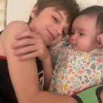 Casey Wilson Instagram - My three hearts. I’m also avail to ref any 8 and under soccer games, assuming you just need a sideline ref who for career self preservation needs would prefer to be in the shade. But one who is very happy to yell at any toxic dads disputing a call. Also ignore the 3 Men and a Baby esque Fed Ex man ghost in the 5th shot. Happy Mothers Day to all!