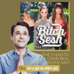 Casey Wilson Instagram - Enjoy GOAT @bryansafi on Bitch Sesh this week! And swipe to see the ghost of which I speak! Bryan updates us on his ghost trial, tells us why Potomac is his favorite franchise and what losing Garcelle and Sutton from the reunion meant WE lost. Link to listen in bio at Garbage World! (Hint: the person in front: real. The person behind her : ghost)