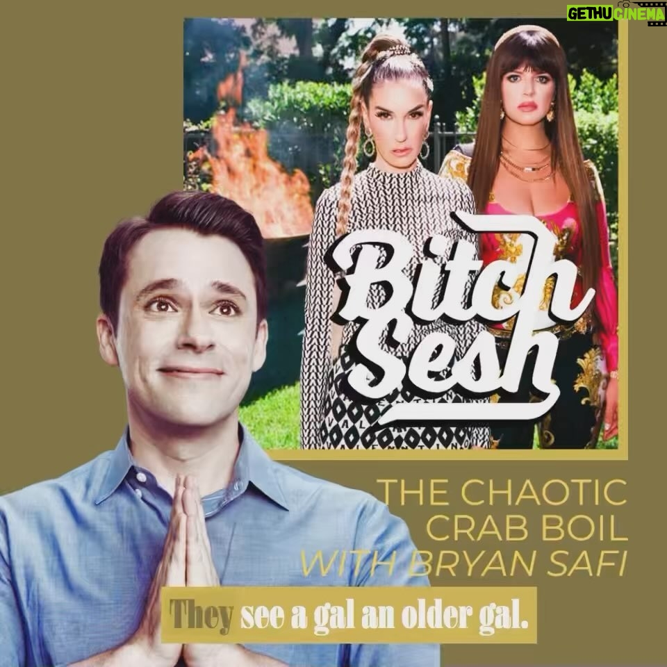 Casey Wilson Instagram - Enjoy GOAT @bryansafi on Bitch Sesh this week! And swipe to see the ghost of which I speak! Bryan updates us on his ghost trial, tells us why Potomac is his favorite franchise and what losing Garcelle and Sutton from the reunion meant WE lost. Link to listen in bio at Garbage World! (Hint: the person in front: real. The person behind her : ghost)