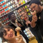 Cassady McClincy Instagram - Wet bangs in New York🧚🏼‍♀️ Lots of icecream, screaming for friends, icecream, screaming with friends, icecream, etc. New York, I love you, butilostmyvoicefromallthescreamingandlactose