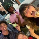 Cassady McClincy Instagram - Wet bangs in New York🧚🏼‍♀️ Lots of icecream, screaming for friends, icecream, screaming with friends, icecream, etc. New York, I love you, butilostmyvoicefromallthescreamingandlactose