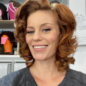Cassidy Freeman Instagram - In preparation for SEASON 3 of @therighteousgemstones coming out on June 18th on @hbomax @hbo …I give you the transformation into 💎Amber Gemstone💎: 
1. Selfie I send the hair team to tell me whether or not my hair is red enough for Amber….the answer was no…
2. Root and tunes. The ol’ one AirPod experience while getting that red shmear’d on…if I’m lucky, @edipattersonhi is nearby to make the time fly 
3. Hot head, cool face. The rollers are endless and the under eye patches are too. @cristykoebley is a ninja at this every single day 🙌🏼
4. Just seeing if you’re still with me…
5. Coiffed and lashed and ready for costumes…lashes and all eye shenanigans performed by @makeupbyleighanny who has the best laugh either side of the Mississippi…
6. Diamonds first…put on when I can’t reach by the goddess otherwise known as @dalia_explains_it_all …with time to pump that liquid gold for the babe at home 🥛 …
7. Ready to rumble (this shot by the one and only @bryantology)