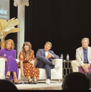 Cassidy Freeman Instagram - What an amazing night to share our season 3 premiere of @therighteousgemstones with @atxfestival 🙌🏼 the audience made us feel like actual rockstars with their laughs and cheers! Thank you for coming!! The festival was so kind and so fun and I loved getting to hang with my gemmie family for the weekend 💎❤️🙌🏼 can’t wait for y’all to see it starting June 18th on @streamonmax and thank younto@the team that makes this all look so good 😊… 👗: @meinacio @tibi 💄: @laurenandersen 💇🏼‍♀️: @bucciojb 🙌🏼