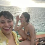 Cassie Steele Instagram - Reminiscing about adventures in Jamaica! Jumping off castles into the water, over eating without acid reflux and just moving… around. I really took moving around for granted back then😂😂😂 #newmom #pregnancy #jamaica #travel