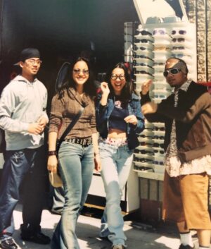Cassie Steele Instagram - Ma’s recent photo dump to our messages❤️❤️❤️!!! 
A couple from #degrassitng
My cousins, my bff in elementary and my pops and I at my FIRST award show the FIRST time I went to LA. Highlight of the award show: Shia Labeouf accepted an award for Frankie Muniz and Miranda from Lizzie McGuire was there! Very big deal at that time. Oh, and I think we won something.