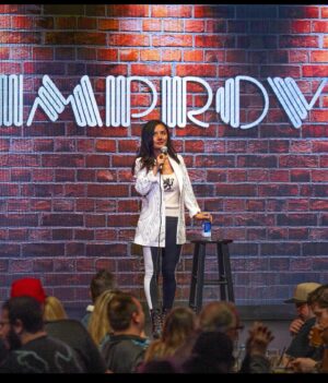 Cat Ce Instagram - Thanks for all the people who came out to our show @irvineimprov 🙌 fun crowd, fun time 💜love #standupcomedy #laughteristhebestmedicine ❤️my next show @breaimprov will be on Sep.18👏tickets link in my bio