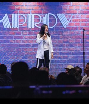 Cat Ce Instagram - Thanks for all the people who came out to our show @irvineimprov 🙌 fun crowd, fun time 💜love #standupcomedy #laughteristhebestmedicine ❤️my next show @breaimprov will be on Sep.18👏tickets link in my bio