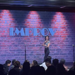 Cat Ce Instagram - Always good time here @irvineimprov 🙌thanks for everyone come out to support #livestandupcomedy #laughteristhebestmedicine 😂especially thanks for @joewongcomedy 🙏to have me host your amazing show 👏👏👏