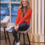 Cat Deeley Instagram - What a week on @ThisMorning !! Never thought I would kick it with @BonJovi, talk about life w/ Sir @RichardBranson, cook pastry tarts w/ Sir @IanMcKellen & @Clodagh_McKenna, get chatty with the @ChattyMan himself #AlanCarr, share a bed with @JoelDommett & @BenShephardOfficial, get the best hugs from @AlisonHammond55 and so much more ✨🩵🙏 #CatsCloset #ThisMorning
