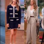 Cat Deeley Instagram - Wrapping up this week in style (while also beginning the weekend with a messy bun and yesterday’s mascara) 🤣🤷‍♀️💅💋 #CatsCloset @ThisMorning Monday Jacket/Skirt - @MrSelfPortrait Shoes - @RiverIsland Tuesday- Boots - Vintage @Prada (Cat’s Own) Top - VB at @Mango Skirt - @RaeyOfficial (Cat’s Own) Belt - @Zara Wednesday Jacket / Pants - @Reiss Camisole - @AnineBing (Cat’s Own) Shoes - @StuartWeitzman (Cat’s Own) Belt - @Zara Thursday Shirt - @Boden_Clothing (Cat’s Own) Trousers - Vintage @Versace (Cat’s Own) Belt - @AnineBing (Cat’s Own) Boots - @GiuseppeZanotti (Cat’s Own) Photos © @KenMcKayPhoto / ITV / Shutterstock