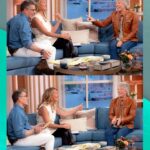 Cat Deeley Instagram - Amazing to have @jonbonjovi join @benshephardofficial and @catdeeley on the sofa today to tell all about the band’s upcoming documentary celebrating 40 years, and whether we might see them at Glastonbury sometime soon… 🎸 #ThisMorning #BenShephard #CatDeeley #JonBonJovi #BonJovi