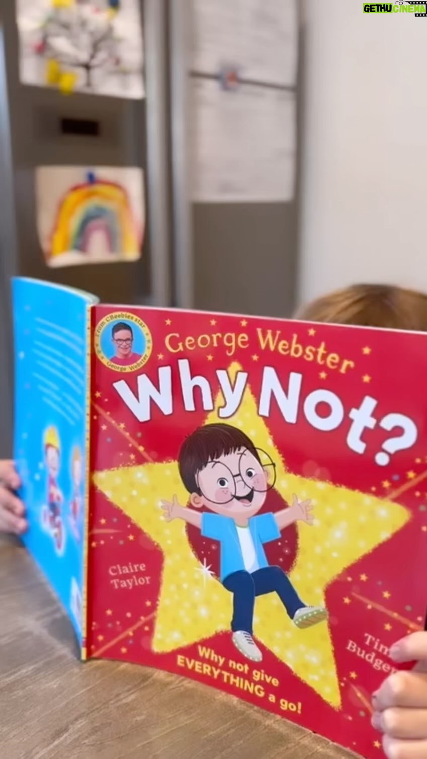 Cat Deeley Instagram - @George_Webster_Actor, it’s a 5 ⭐️ review ( tiny sneeze) from James! And from all of us !! 😘📖❤️ #WhyNot