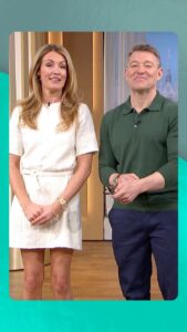 Cat Deeley Instagram - Looks like the party’s started here! Welcome to the #ThisMorning family @benshephardofficial & @catdeeley! 💙