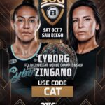 Cat Zingano Instagram - Use code CAT when you get your tickets to Bellator 300 San Diego at AXS.com ! #bellator300 #bellatorsandiego #mma #worldchampionships #thetruth