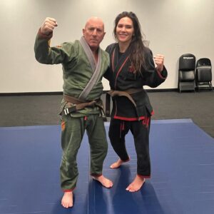 Cat Zingano Instagram - Fun fact: did you know that you can ruin a lot of people’s open guards simply by smashing them like a bug, or by lifting them off the ground by one leg? 🐜 🐞 🐛 🕷️ 
Well now you do.
Thanks for the fun review, proper bjj smushings and incredible @toolmusic performance this weekend Maynard! 

I’m impressed and motivated by all your fabulous creations and adventures as always, and thanks for the support in my fight! 🙏🏼