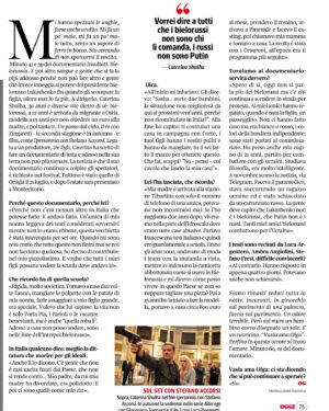 Caterina Shulha Instagram - Da oggi su @oggisettimanale 

Grazie @lavinia.capritti 
@dicarlorella 
@stefano_chiappi_management