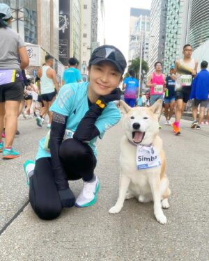 Catherine Chau Instagram - Go go go
#halfmarathon