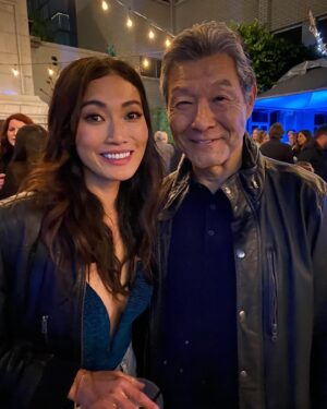Catherine Haena Kim Instagram - S/O to the generous scene partner and human I get to call my TV dad 🥹❤️ #thecompanyyoukeep