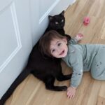 Catherine Francoeur Instagram - Souvenirs d'avril 🤍🌷 1. Son premier cornet de crème glacée 🍦 2. Le petit nouveau dans la famille qui a clairement conquis le coeur de sa petite soeur 🐈‍⬛ 3. De la crème glacée parce que 🍦 4. Mes deux amours ✨🤍 5. Coquin Toast dans un moment de calme 🤭 6. 5 ans dans ma tête parce que je prends toujours les croquettes de poulet au resto 🙌🏻 7. Rare date night 🫶🏻 8. Et play date entre amies 🤍 9. Lecture lecture lecture 📖