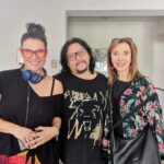Catherine Mazoyer Instagram - Jornada de rodaje con personas bellas. Dirigiendo a @silvianovak , @soy_yinyin @valeacunau Y con el amigo @allanvieillemusic que siempre me apaña 🎬