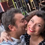 Catherine Mazoyer Instagram – Terminando fin  de semana de funciones y mi @raul_ars2 siempre a mi lado. Te amo❤️
