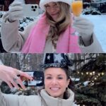 Catherine Paquin Instagram – Cheers from my friendFam to yours 💛 j’espère que vous faites ce que vous avez envie avec qui vous avez envie pour terminer cet année en beauté 🥂✨