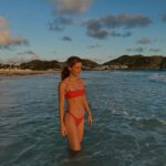 Catherine Paquin Instagram – My forever mood at the Beach ❤️‍🔥🌞🍒💥🍋🎅🏼✨✨✨